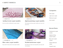 Tablet Screenshot of carpetmodels.com